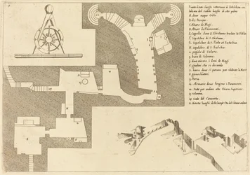 Plan wszystkich ważnych miejsc w Betlejem