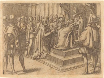 Przyjęcie Posła Polski, 1612.