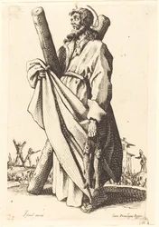 Święty Andrzej, opublikowany 1631.