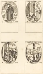 św Genevieve; św. Tytusa; św. Szymon Słupnik; Olśnienie