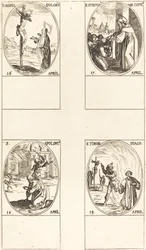 św. Maria Doloru; św. Stefan, opat; św. Apollo; św. koło