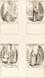 św. Maria Gaudioru; św. Klaudiusz; św. Norberta; św. Robert