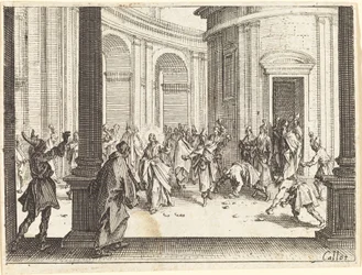 Ukamienowanie Jezusa, 1635.