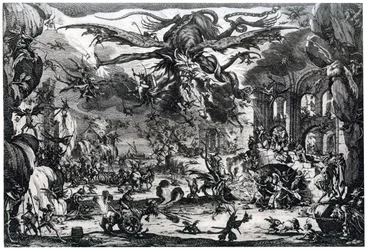 Kuszenie św. Antoniego, ok. 1615-1635 1924