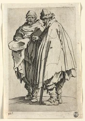Żebracy: ślepiec i jego towarzysz, c. 1623.