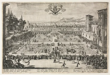 Ogrody Pałacowe w Nancy, 1625.