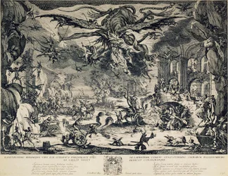 Kuszenie św. Antoniego, 1635.