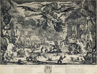 Kuszenie św. Antoniego, 1635
