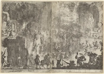 Kuszenie św. Antoniego [wersja pierwsza], ok. n.e. 1617.