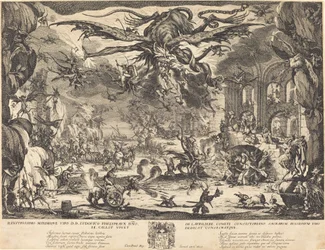 Kuszenie św. Antoniego [wersja druga], 1635.