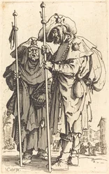Dwóch pielgrzymów, c. 1622.