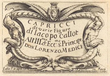 Strona tytułowa "Kapricci"