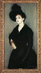 Francja, Paryż, Portret Madame Adelaide Vasnier