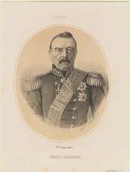 Portret księcia Michaiła Dmitriewicza Gorczakowa 1795-1861, 1865