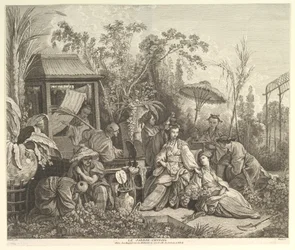 Ogród Chiński z Chinoiseries, po 1743 r.