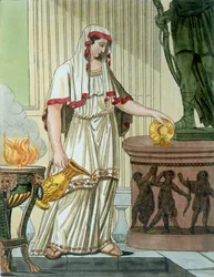 Dziewica westalka, ilustracja z 
