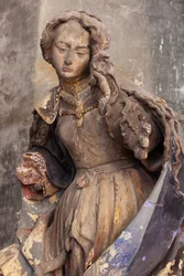 Św. Maria Magdalena (tynk malowany)