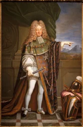 Portret u stóp marszałka Tesse (Rene Mans, hrabiego Tesse