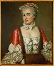 Marie-Francoise Buron, kuzynka malarza (olej na płótnie)
