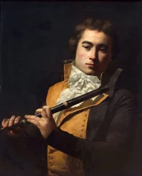 Portret kompozytora i flecisty François Devienne 1759-1803, ok. 1792.