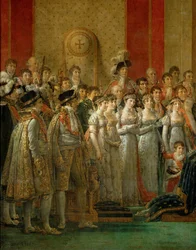 Koronacja Napoleona w katedrze Notre-Dame …