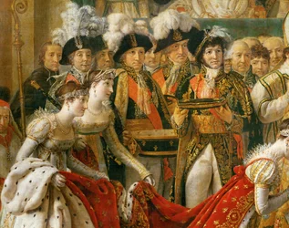 Koronacja Napoleona w katedrze Notre-Dame …