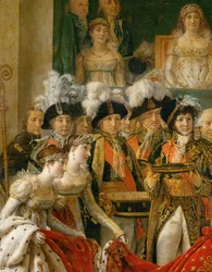 Koronacja Napoleona w katedrze Notre-Dame …