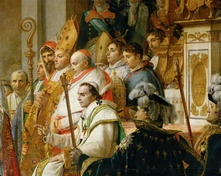 Koronacja Napoleona w Notre-Dame ...