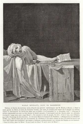 Śmierć Marata, 1793