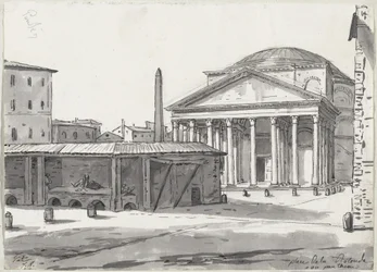 Panteon widziany z Piazza
