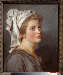 Młoda kobieta w turbanie