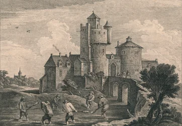 „Zamek Teniers”, 1740.