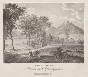Dolna Austria, ruiny zamku Aggenstein