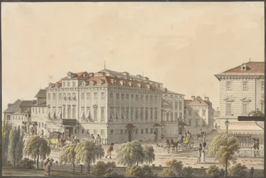 Teatr w Wiedniu, ok. 1816 r.