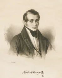 Portret kompozytora Norberta Burgmüllera 1810-1836, 1836