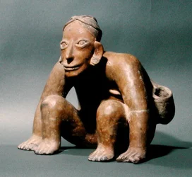Statuetka z Jalisco, Meksyk, 300 pne - 500 ne (ceramika)