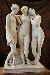 Les Trois Graces - Trzy Gracje, Salon 1831 ...