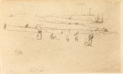 Szkic w Dieppe.