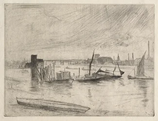 Wczesny poranek Battersea, 1861.