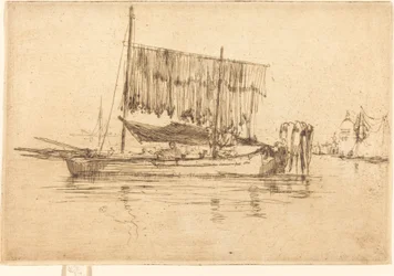 Łódź rybacka, 1880.