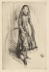 Florence Leyland, ok. 1873 (sucha plama; tusz na papierze)
