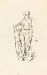Dziewczyna z miską, 1895.