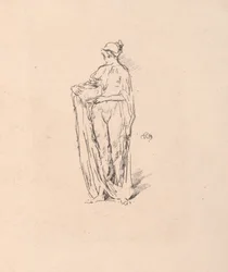 Dziewczyna z miską, 1895.