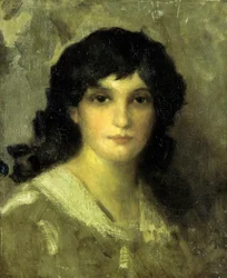 Głowa Młodej Kobiety, ca. 1890.