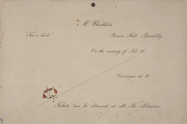 Zaproszenie na dziesiątą godzinę pana Whistlera, 1885 r.