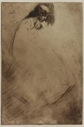 Pochylona głowa Jo, 1861.