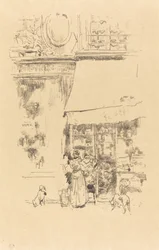 Serowar na rue de Grenelle, 1894.