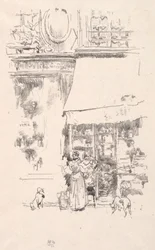 Sprzedawca owoców przy Rue de Grenelle, 1874.