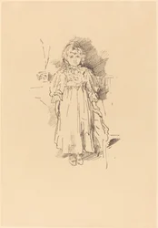 Mała Evelyn, 1896.