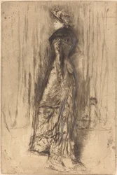Maud, stojący, c. 1873.